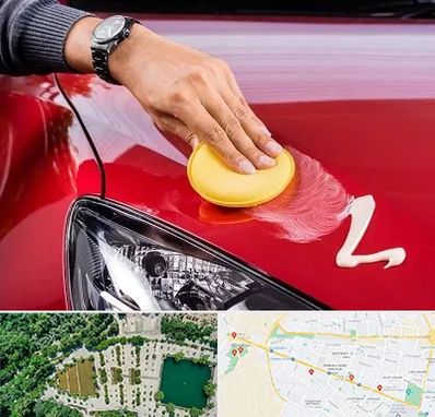 پولیش خودرو در وکیل آباد مشهد