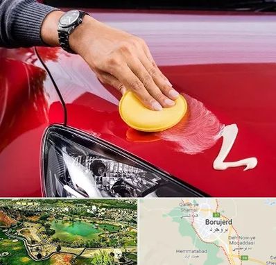 پولیش خودرو در بروجرد