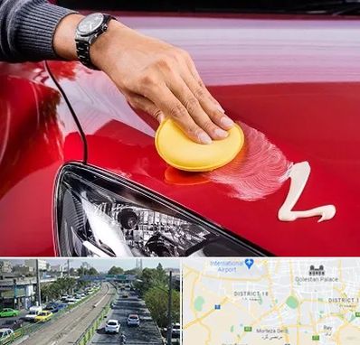 پولیش خودرو در جنوب تهران 