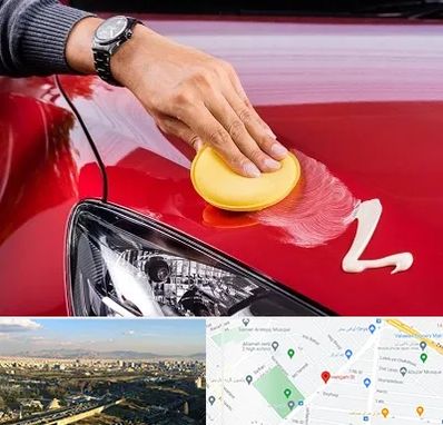 پولیش خودرو در هنگام