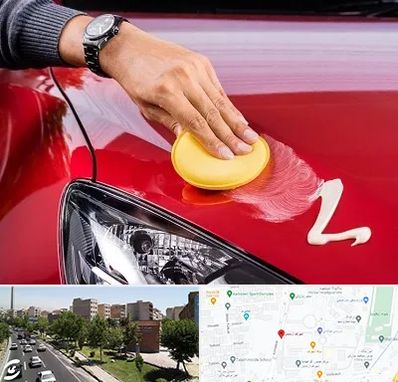 پولیش خودرو در شهرک آزمایش