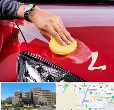 پولیش خودرو در صیاد شیرازی مشهد