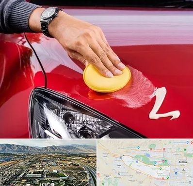 پولیش خودرو در منطقه 21 تهران