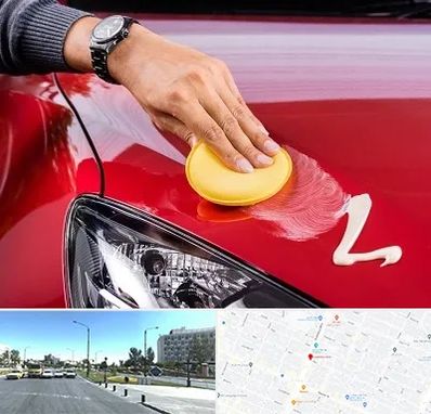 پولیش خودرو در بلوار کلاهدوز مشهد