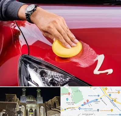 پولیش خودرو در زرگری شیراز