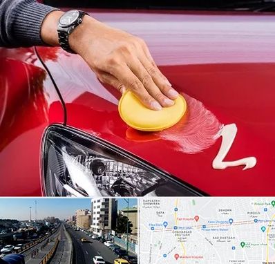 پولیش خودرو در پیروزی 