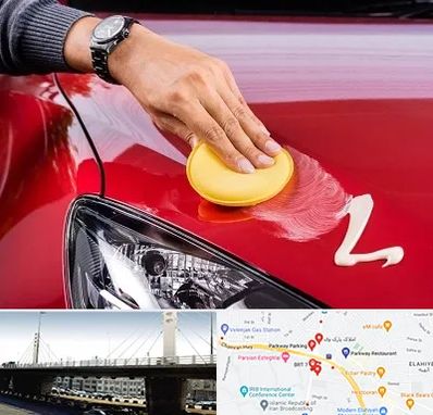 پولیش خودرو در پارک وی 