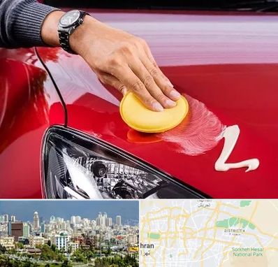 پولیش خودرو در شرق تهران 