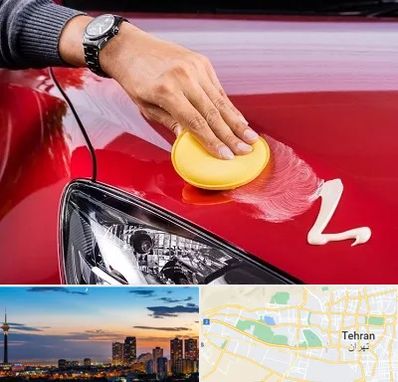 پولیش خودرو در غرب تهران 