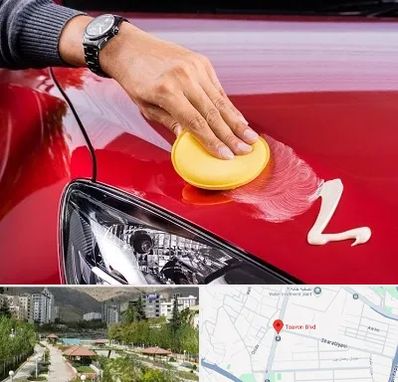 پولیش خودرو در بلوار تعاون