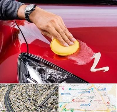 پولیش خودرو در شهرک غرب مشهد