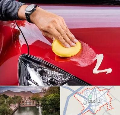 پولیش خودرو در دامغان