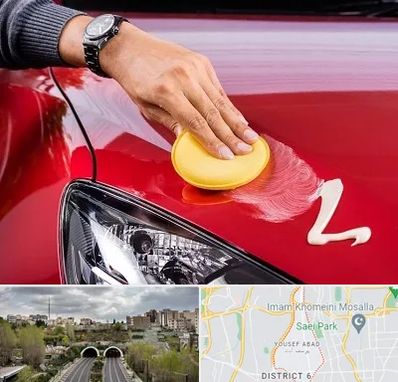 پولیش خودرو در یوسف آباد 