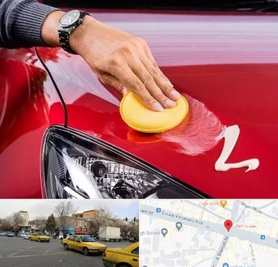 پولیش خودرو در شهناز تبریز