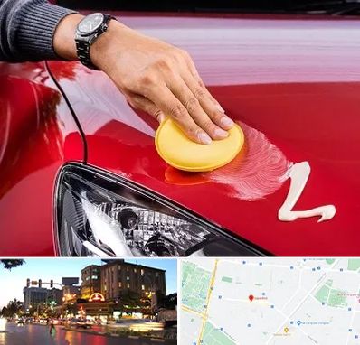 پولیش خودرو در بلوار سجاد مشهد