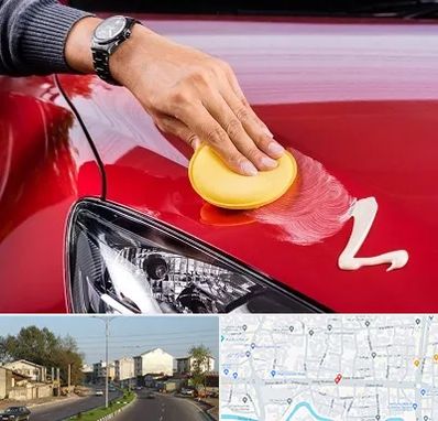 پولیش خودرو در ضیابری رشت