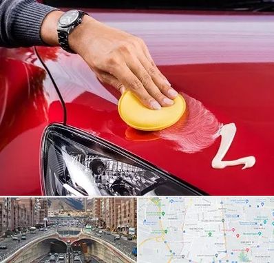 پولیش خودرو در منطقه 10 تهران