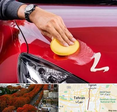 پولیش خودرو در ولیعصر 