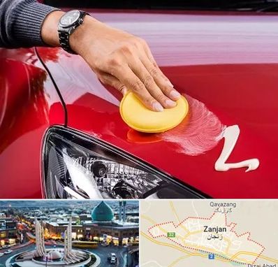 پولیش خودرو در زنجان