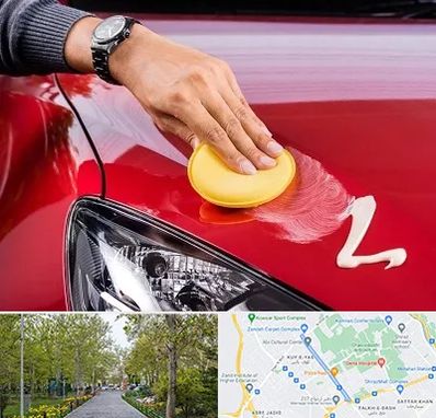 پولیش خودرو در قدوسی غربی شیراز