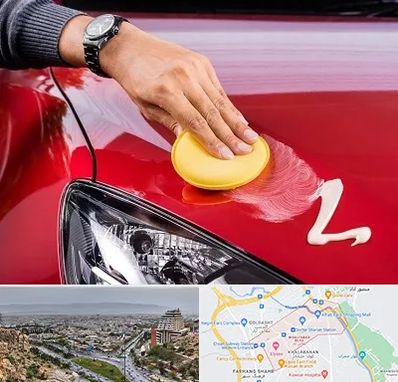 پولیش خودرو در معالی آباد شیراز