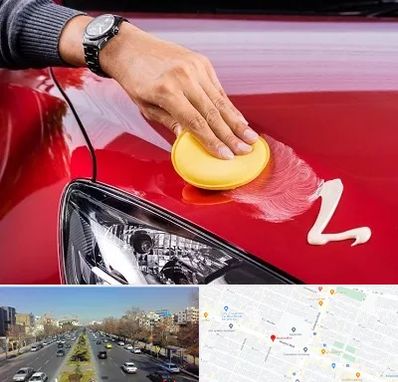 پولیش خودرو در بلوار معلم مشهد