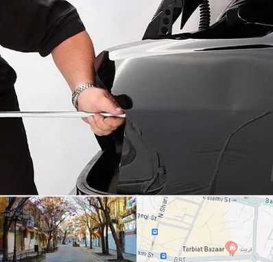 صافکاری PDR در تربیت تبریز