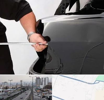 صافکاری PDR در بلوار ارتش