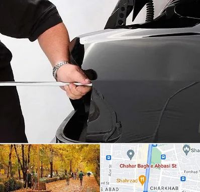 صافکاری PDR در چهارباغ اصفهان