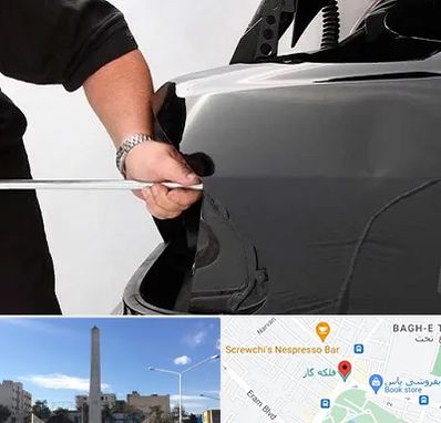 صافکاری PDR در فلکه گاز شیراز