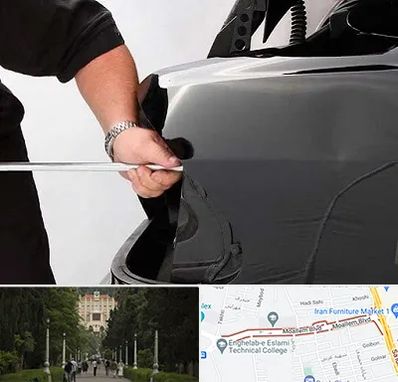 صافکاری PDR در بلوار معلم رشت 