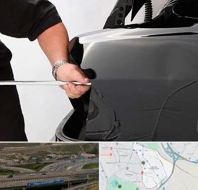 صافکاری PDR در یاغچیان تبریز