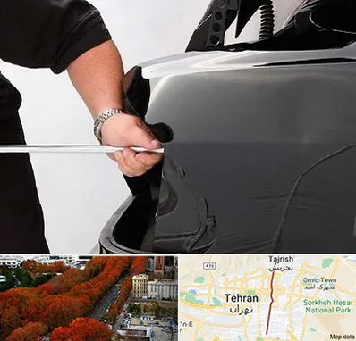 صافکاری PDR در ولیعصر 