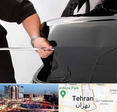 صافکاری PDR در صادقیه 