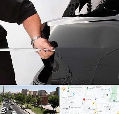 صافکاری PDR در شهرک آزمایش