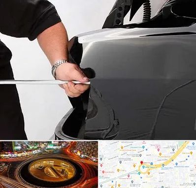 صافکاری PDR در میدان ولیعصر