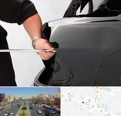 صافکاری PDR در بلوار معلم مشهد