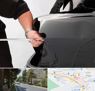 صافکاری PDR در مهرویلا کرج