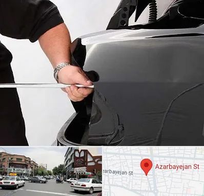 صافکاری PDR در خیابان آذربایجان