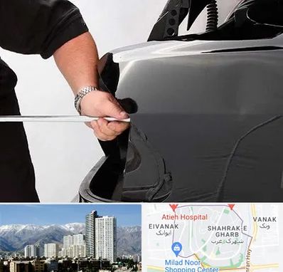 صافکاری PDR در شهرک غرب 