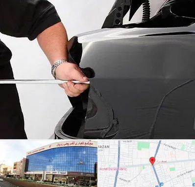 صافکاری PDR در نصف راه تبریز