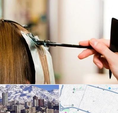 سالن رنگ مو در ازگل