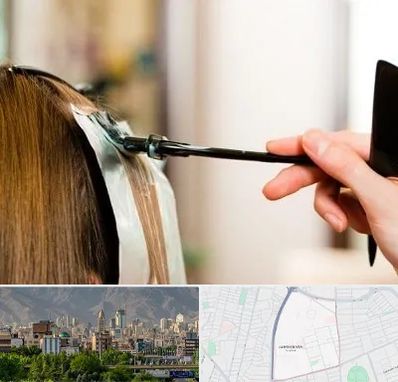 سالن رنگ مو در جمشیدیه