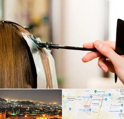 سالن رنگ مو در مارلیک کرج