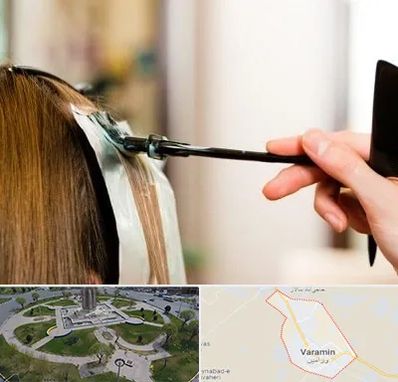 سالن رنگ مو در ورامین
