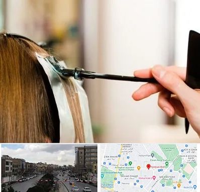 سالن رنگ مو در بلوار فردوسی مشهد