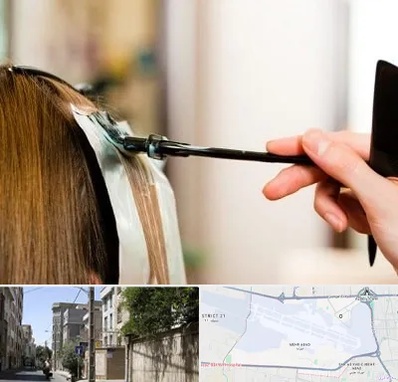 سالن رنگ مو در مهرآباد