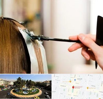 سالن رنگ مو در هفت حوض