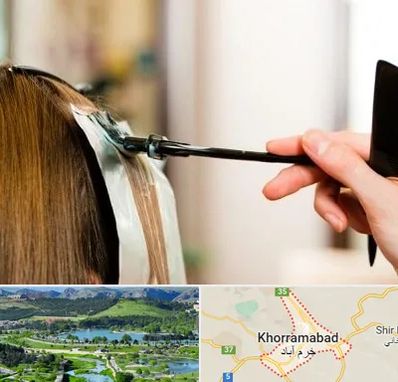 سالن رنگ مو در خرم آباد