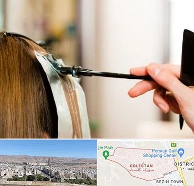 سالن رنگ مو در شهرک گلستان شیراز